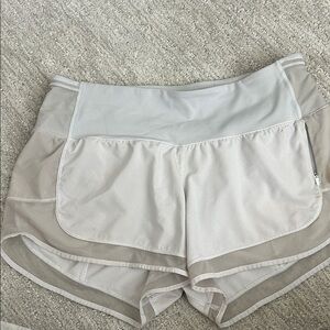 Lululemon white shorts